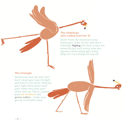 Kids Yoga Book - Volume 2: The Flamingo of Balance